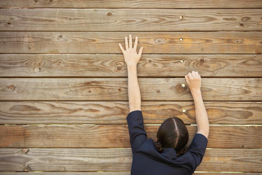 wooden plank wall